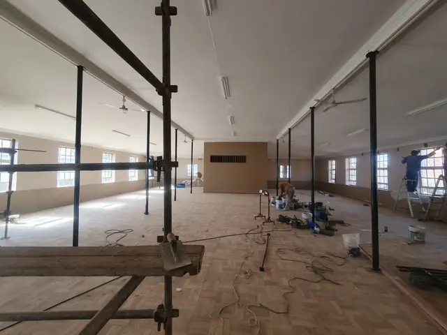 School hall refurbishment — RSS Construction & Renovations