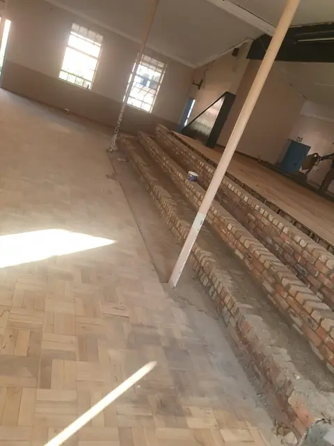 School hall refurbishment — RSS Construction & Renovations