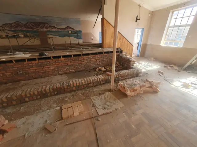 School hall refurbishment — RSS Construction & Renovations