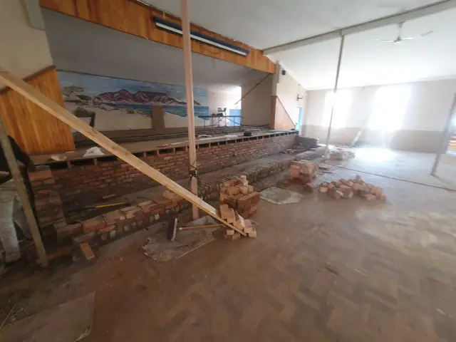 School hall refurbishment — RSS Construction & Renovations