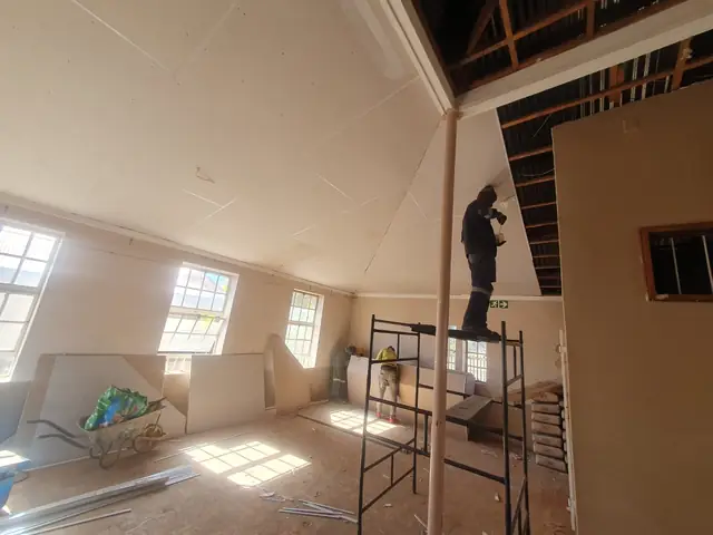 School hall refurbishment — RSS Construction & Renovations