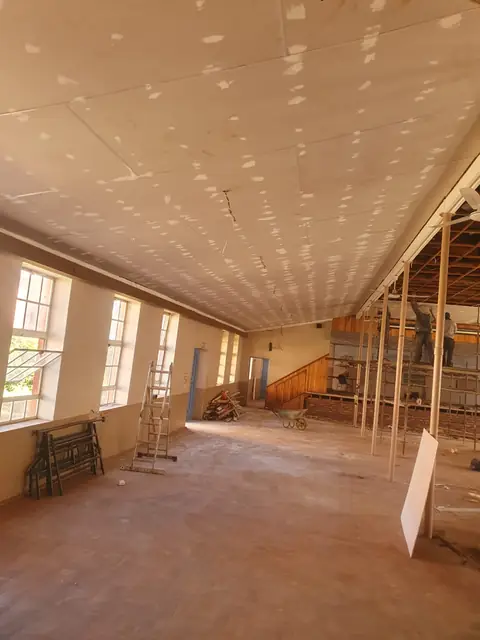 School hall refurbishment — RSS Construction & Renovations