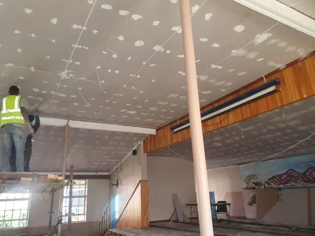 School hall refurbishment — RSS Construction & Renovations