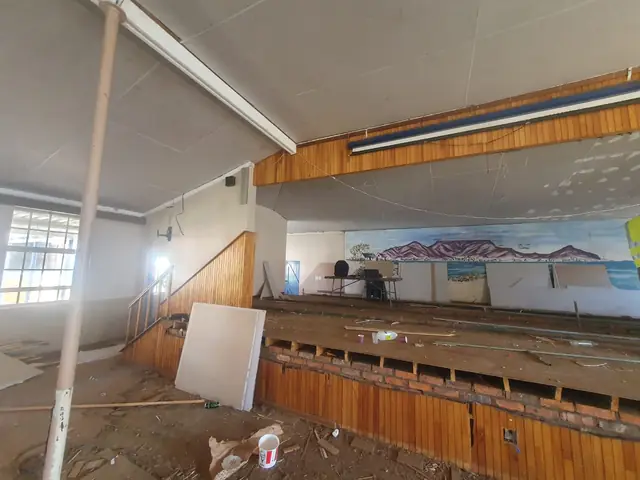 School hall refurbishment — RSS Construction & Renovations