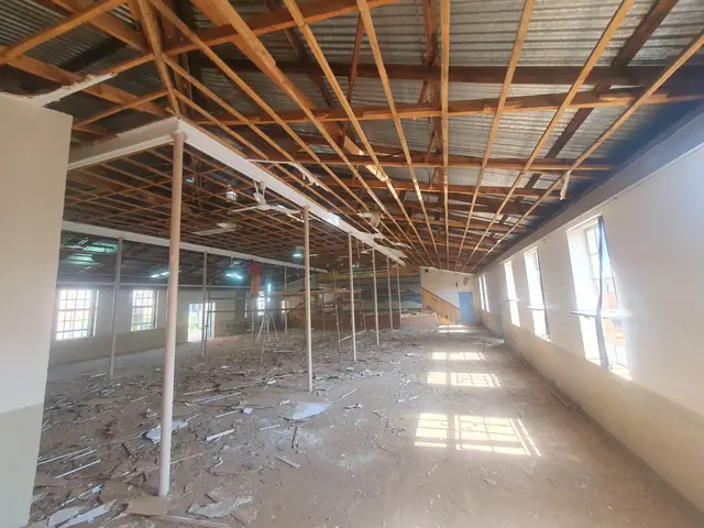 School hall refurbishment — RSS Construction & Renovations