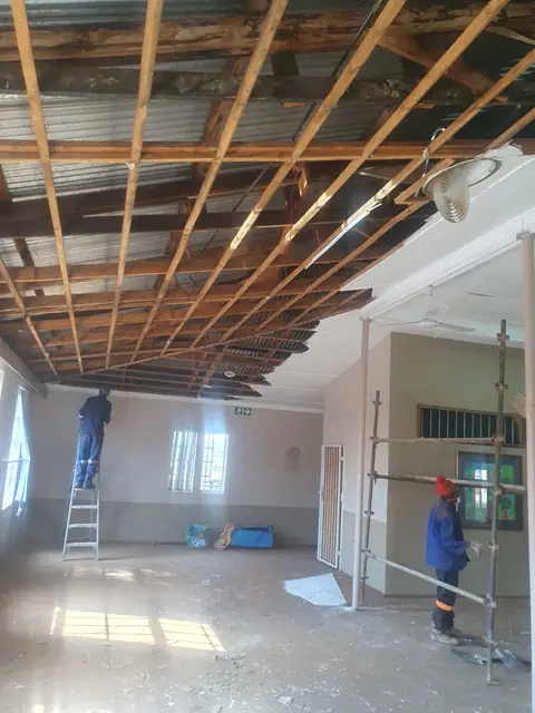 School hall refurbishment — RSS Construction & Renovations