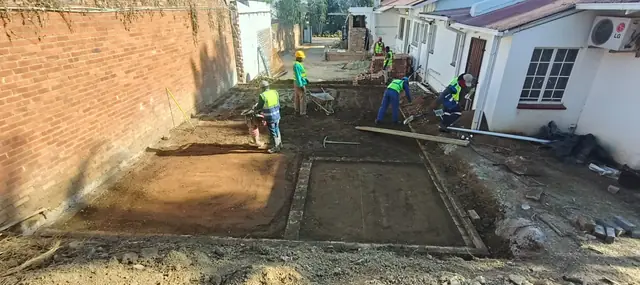 Groundworks, boundary walls and paving — RSS Construction & Renovations